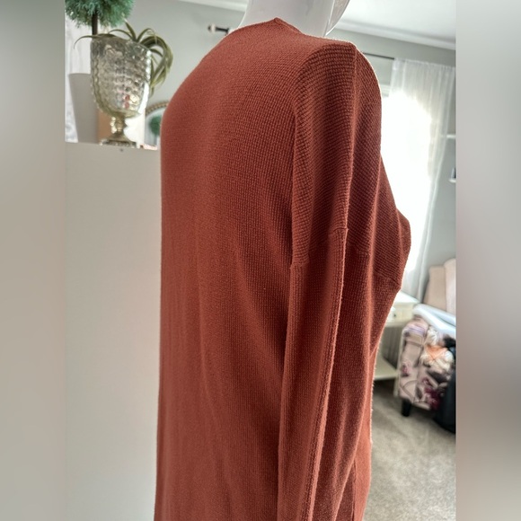 Tea n Rose Warm Brown Knit Cardigan - Picture 8 of 8